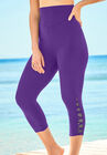High-Waisted Swim Capri, MIRTILLA, hi-res image number null
