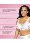 Fully® Cotton Soft Cup Lace Bra, , alternate image number null