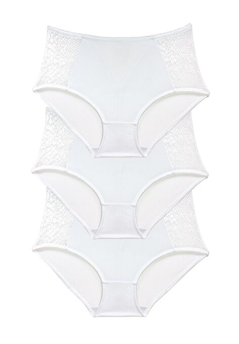 Luxe Body Brief Panty , BRIGHT WHITE PACK, hi-res image number null