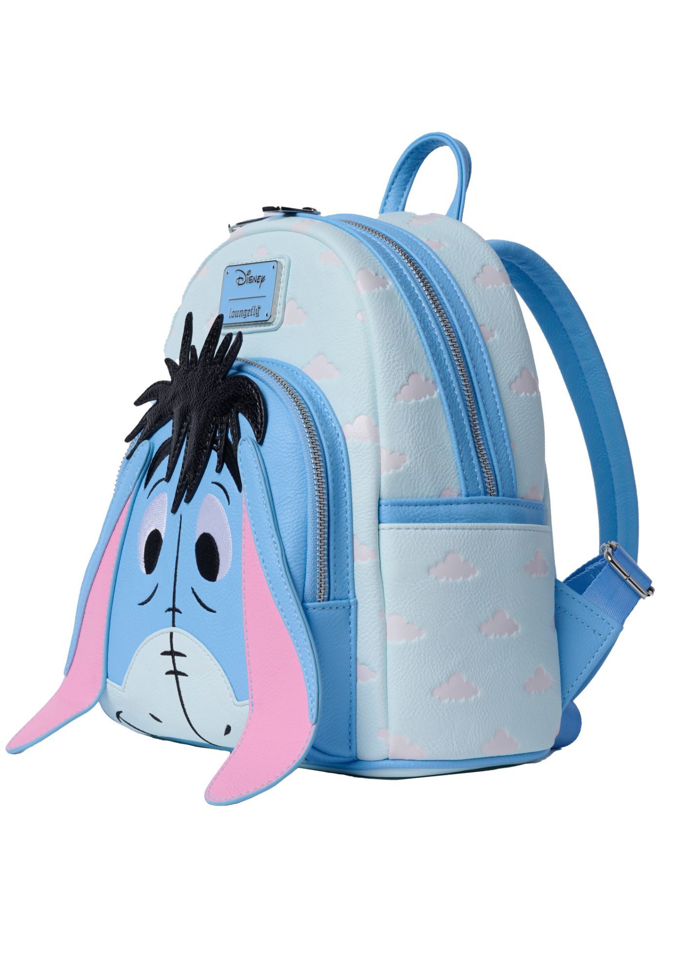 Loungefly x Disney Winnie The Pooh Eeyore Cosplay Mini Backpack Blue, BLUE, alternate image number 2