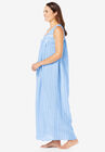 Long Sleeveless Floral Nightgown, , alternate image number null