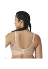 Full Figure Plus Size No-Sweat Mesh Sports Bra Wirefree 1068, , on-hover image number null