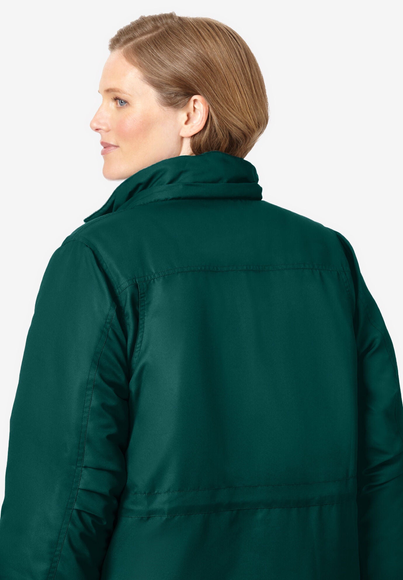 Microfibre tall toggle parka jacket deals
