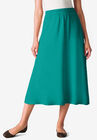 7-Day Knit A-Line Skirt, WATERFALL, hi-res image number null