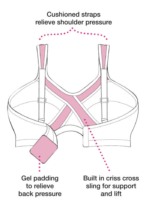 Bra, with gel back, soft cup, , on-hover image number null