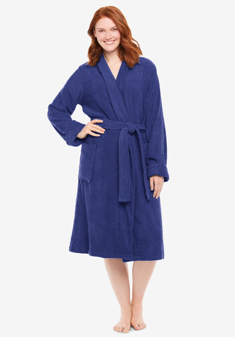 Short Terry Robe, ULTRA BLUE, hi-res image number null