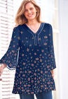 Embellished Pleated Blouse, , alternate image number null
