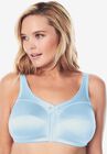 Satin Wireless Comfort Bra , PASTEL BLUE, hi-res image number null