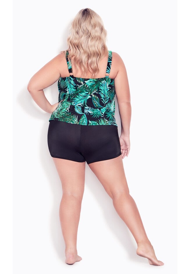 Swim Boyshort, BLACK, on-hover image number null