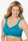Lace Wireless Posture Bra , DARK TURQ LACE, hi-res image number null