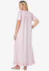 Long Floral Print Cotton Gown, , on-hover image number null