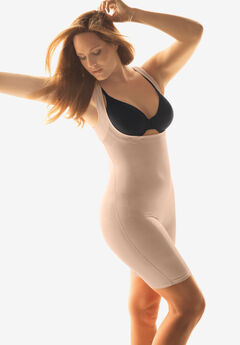 LELINTA Women's Firm Control Plus Size Slip Shapewear Seamless Body Shaper  Slimmer Shorts Full Slips