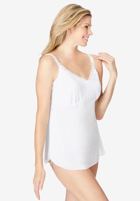 Lace Trim Camisole , , alternate image number null