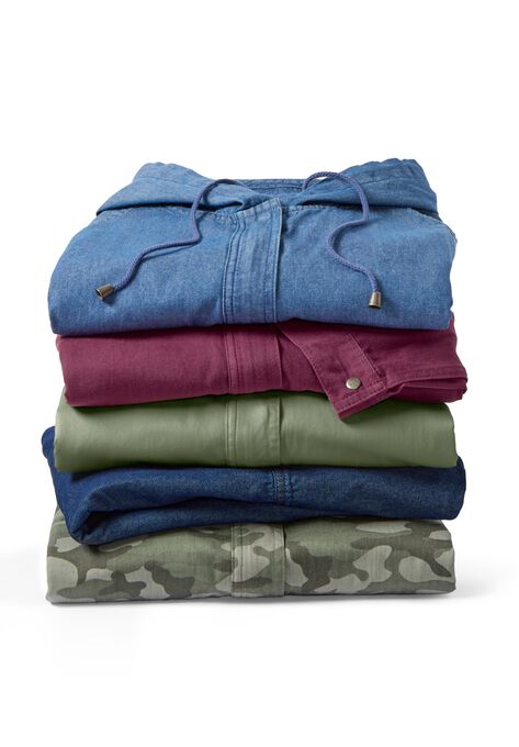 lightweight hooded top