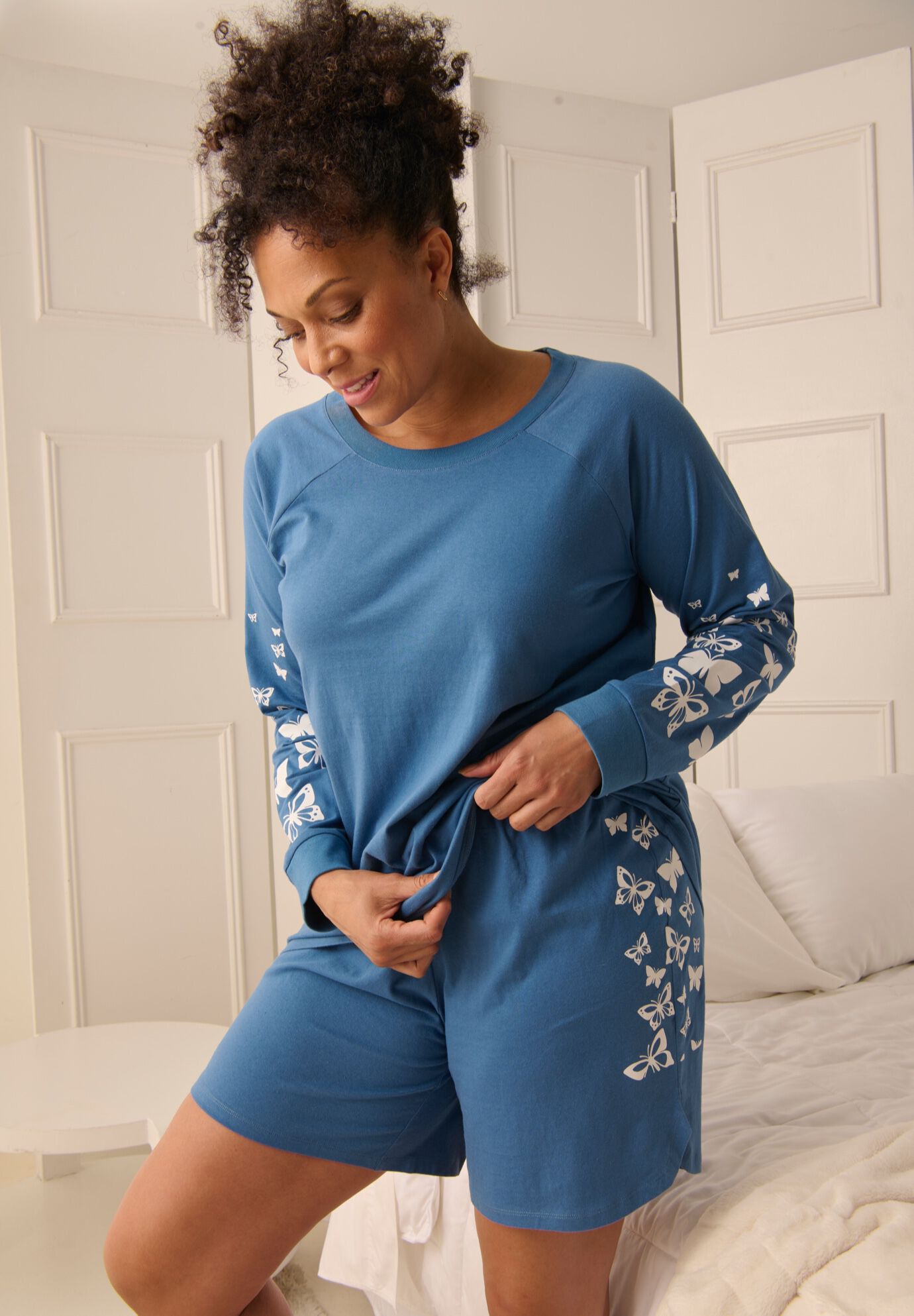 Dreams & Co.&reg; Shorty Pajamas, , alternate image number 6