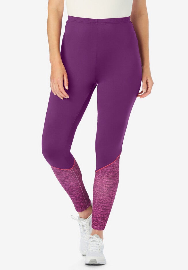 Performance Legging, PLUM PURPLE, hi-res image number null