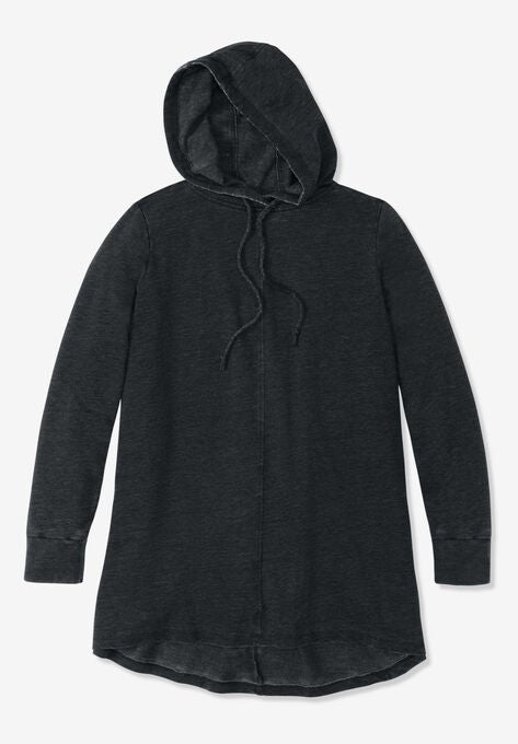 Pleat-Back Swing Sweatshirt, , alternate image number null
