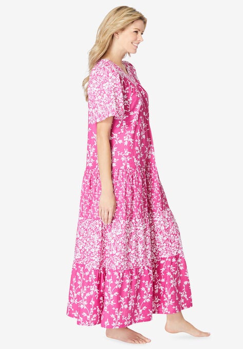 Long Tiered Print Lounger, , alternate image number null
