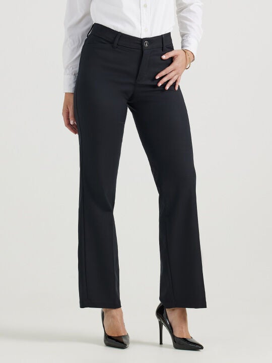 Regular Fit Flex Motion Trouser Pant, BLACK, hi-res image number 0