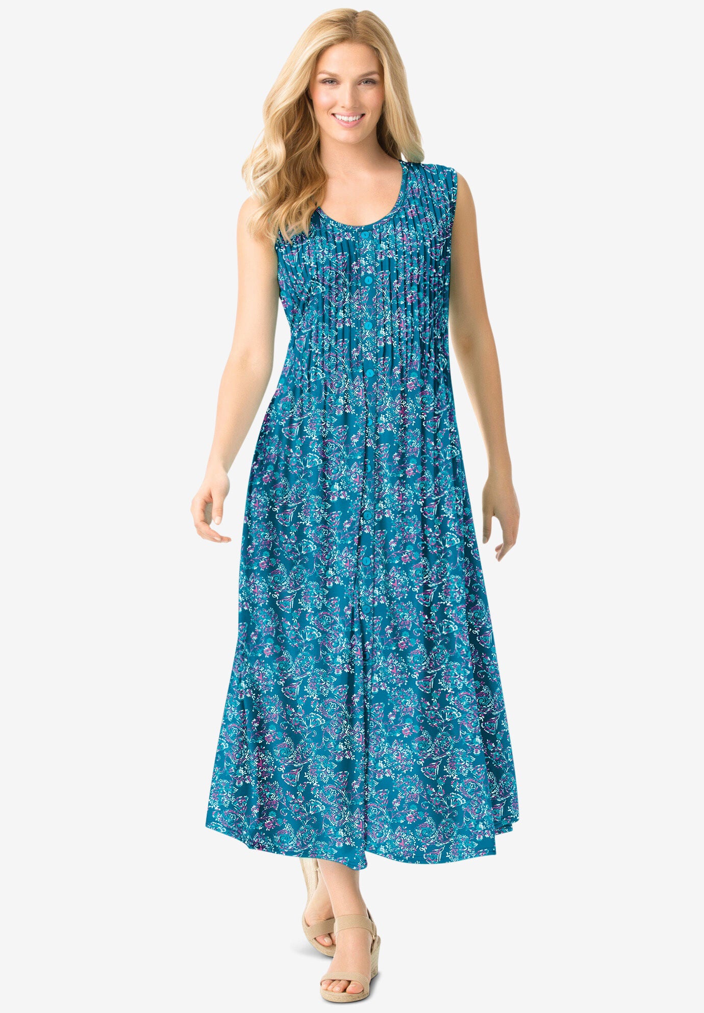plus size a line casual dresses