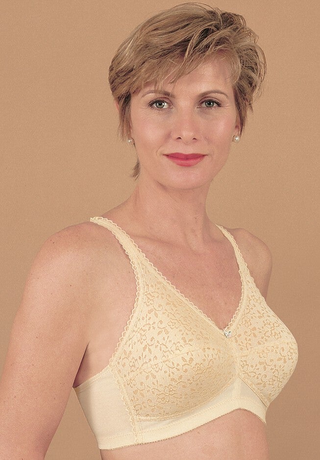 Jodee Lovely Perma-Form® Bra, RIGHT BEIGE, hi-res image number 0