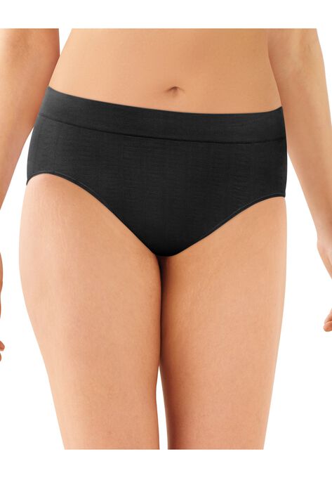 One Smooth U All-Around Smoothing Hi-Cut Panty , BLACK POINTELLE, hi-res image number null