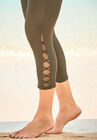 High-Waisted Swim Capri, , alternate image number null