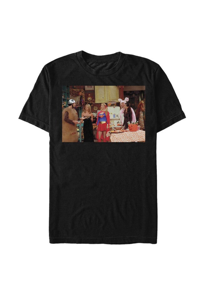 Friends Costumes Relaxed Fit Boyfriend T-Shirt, BLACK, hi-res image number null