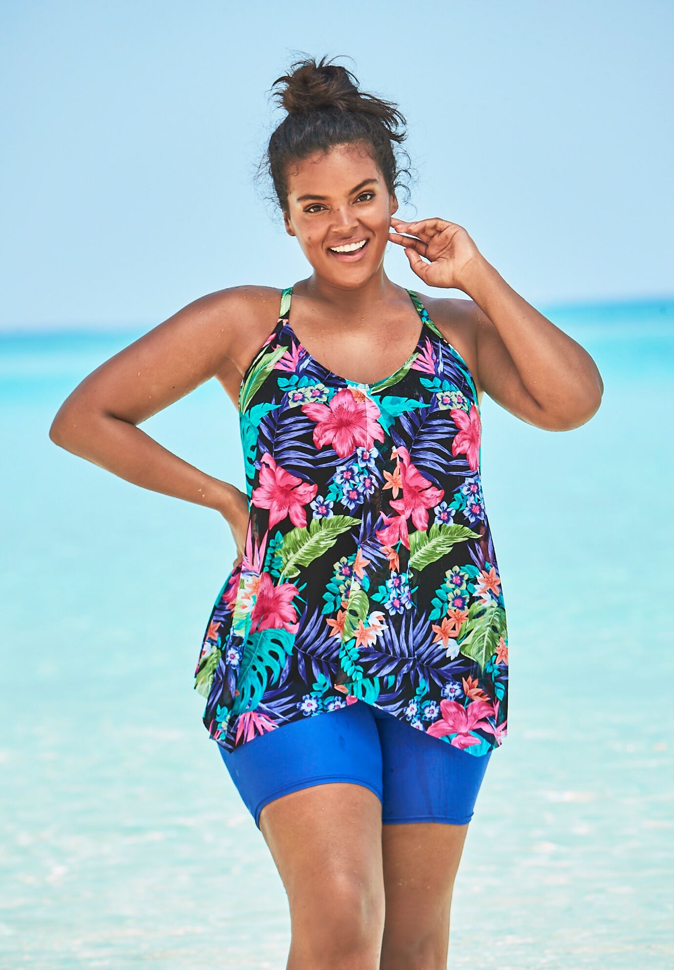 Plus Size Swim Tops for Women | OneStopPlus
