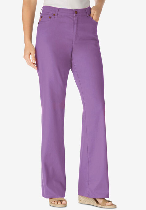 Bootcut Stretch Jean, PRETTY VIOLET, hi-res image number null