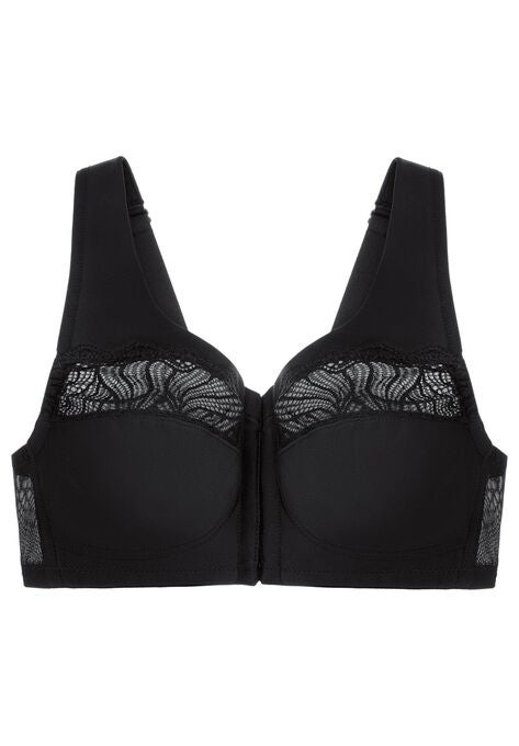 Full Figure Plus Size MagicLift Natural Shape Front-Close Bra Wirefree 1210, , alternate image number null