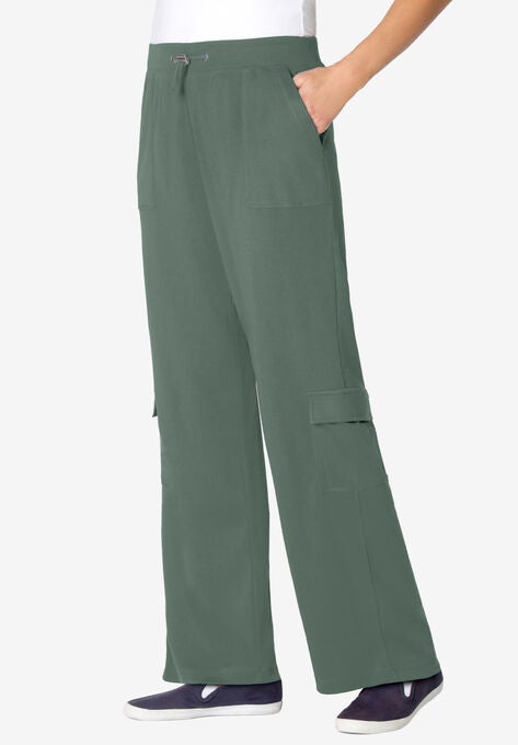 Pull-On Knit Cargo Pant, PINE, hi-res image number null