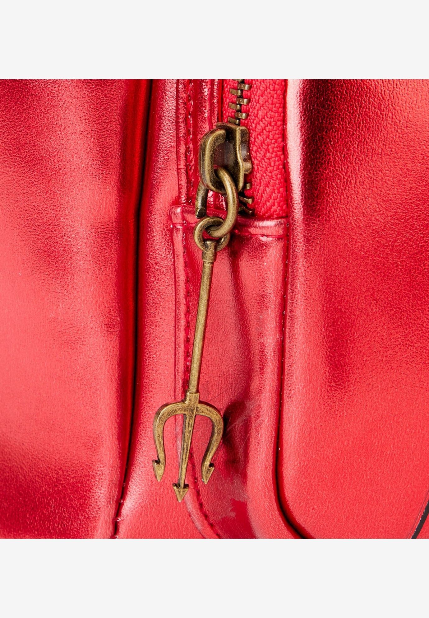 Loungefly X Disney Stitch Devil Cosplay Mini Backpack Handbag Purse Halloween Theme, , alternate image number 4