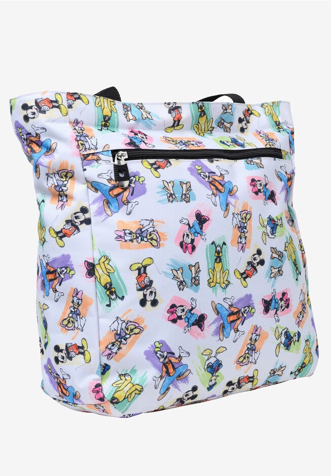 Mickey Mouse & Friends Beach Zippered Tote Bag, , alternate image number null