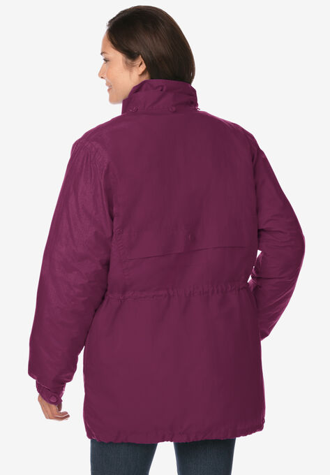 Quilt-Lined Taslon® Anorak, , on-hover image number null