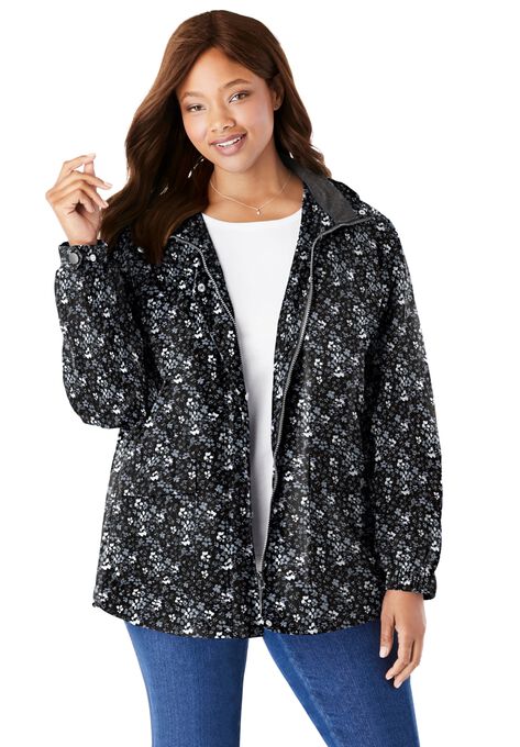 Fleece-Lined Taslon® Jacket, , alternate image number null