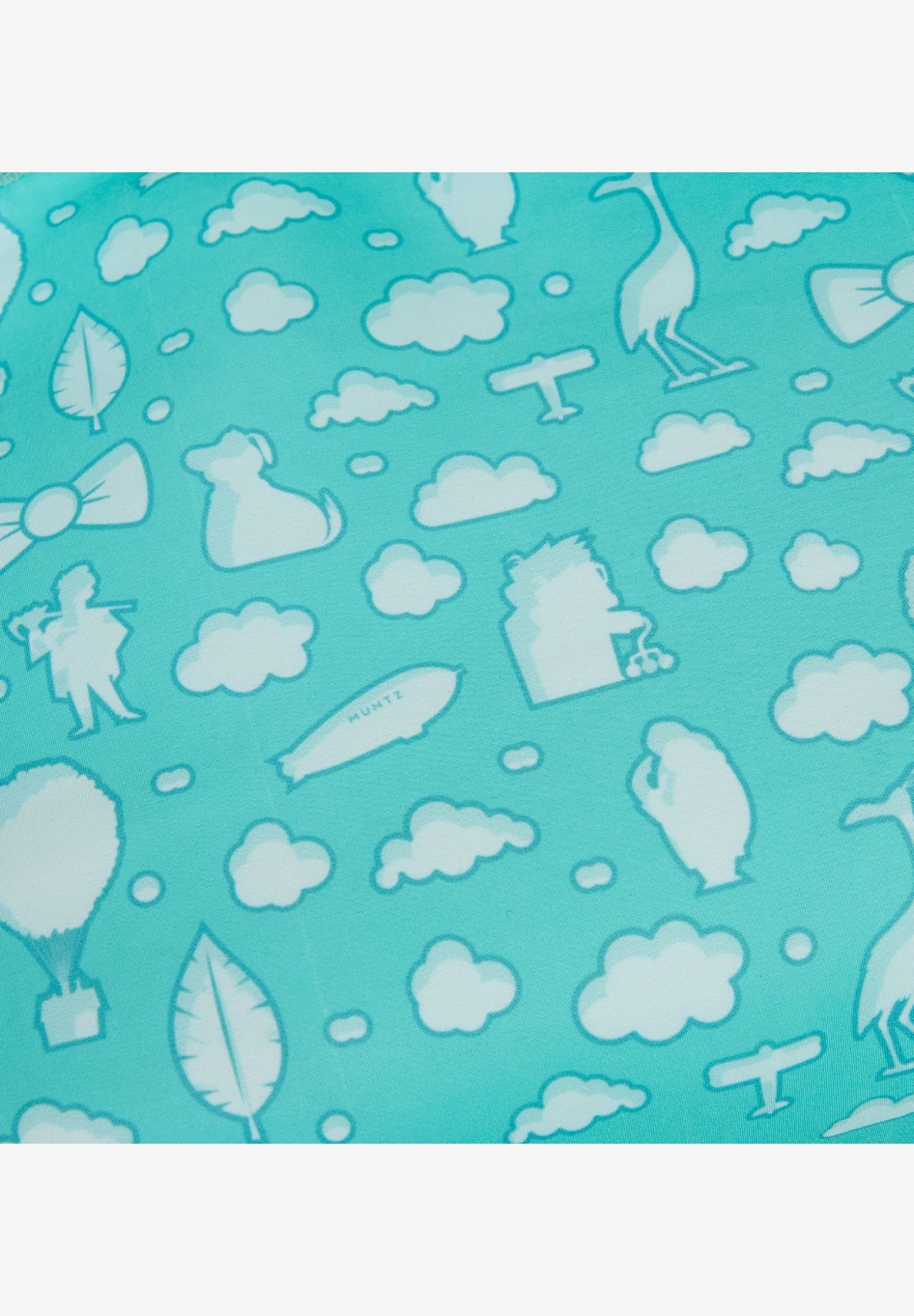 Loungefly x Disney Pixar UP Backpack Nylon Full-Size, BLUE, alternate image number 4