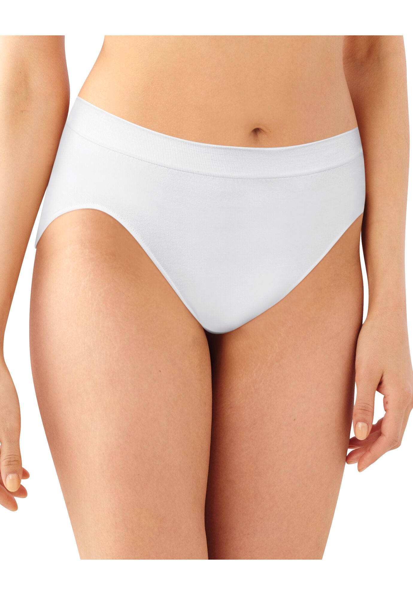 Comfort Revolution&reg; Hi Cut Panty , WHITE, hi-res image number 0