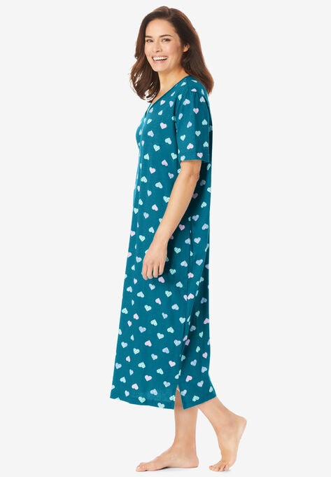 Long Print Sleepshirt , , alternate image number null