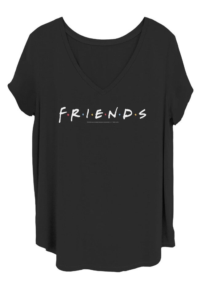 Friends Classic Logo, BLACK, hi-res image number 0