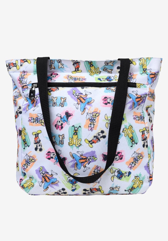 Mickey Mouse & Friends Beach Zippered Tote Bag, , alternate image number null