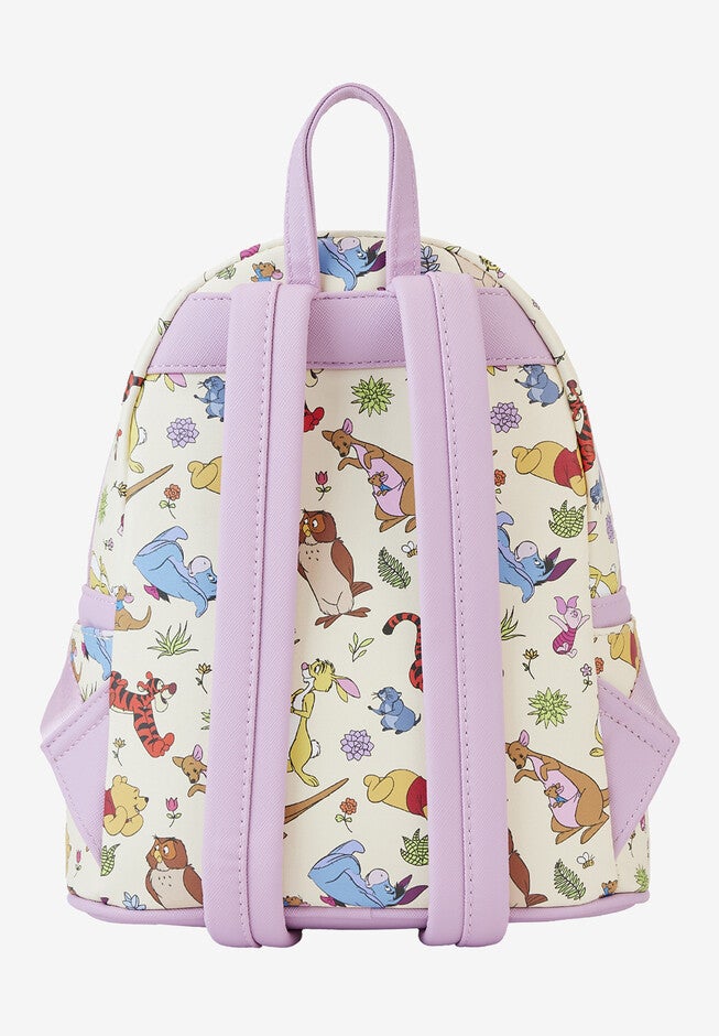 Loungefly X Disney Winnie The Pooh & Friends Mini Backpack Handbag, , on-hover image number 1