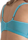 Full Coverage Lace Trim Bra, , alternate image number null
