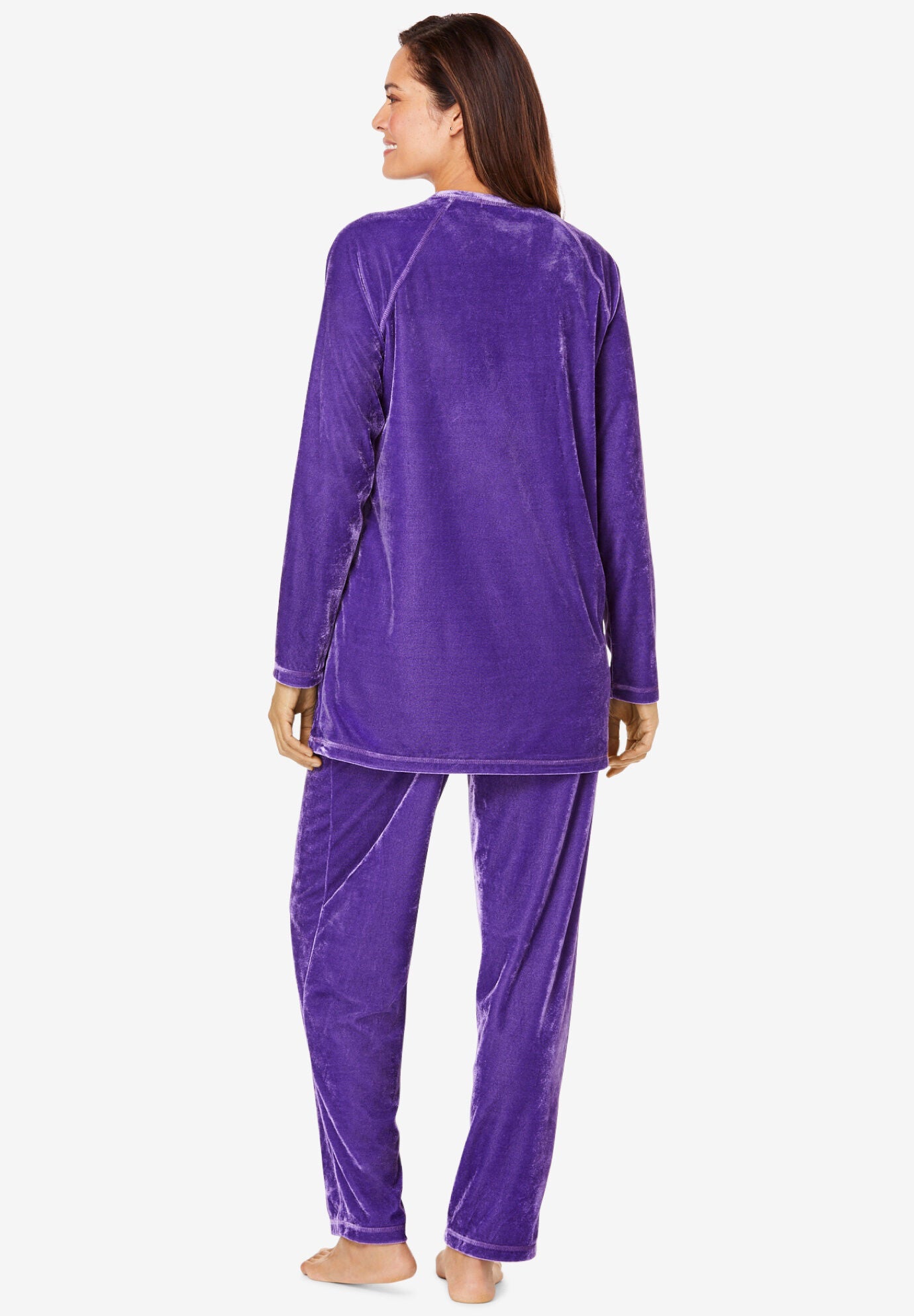 Velour 2-Piece Lounge Set, , on-hover image number 1