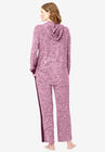Hooded Marled Jersey Top, , on-hover image number null