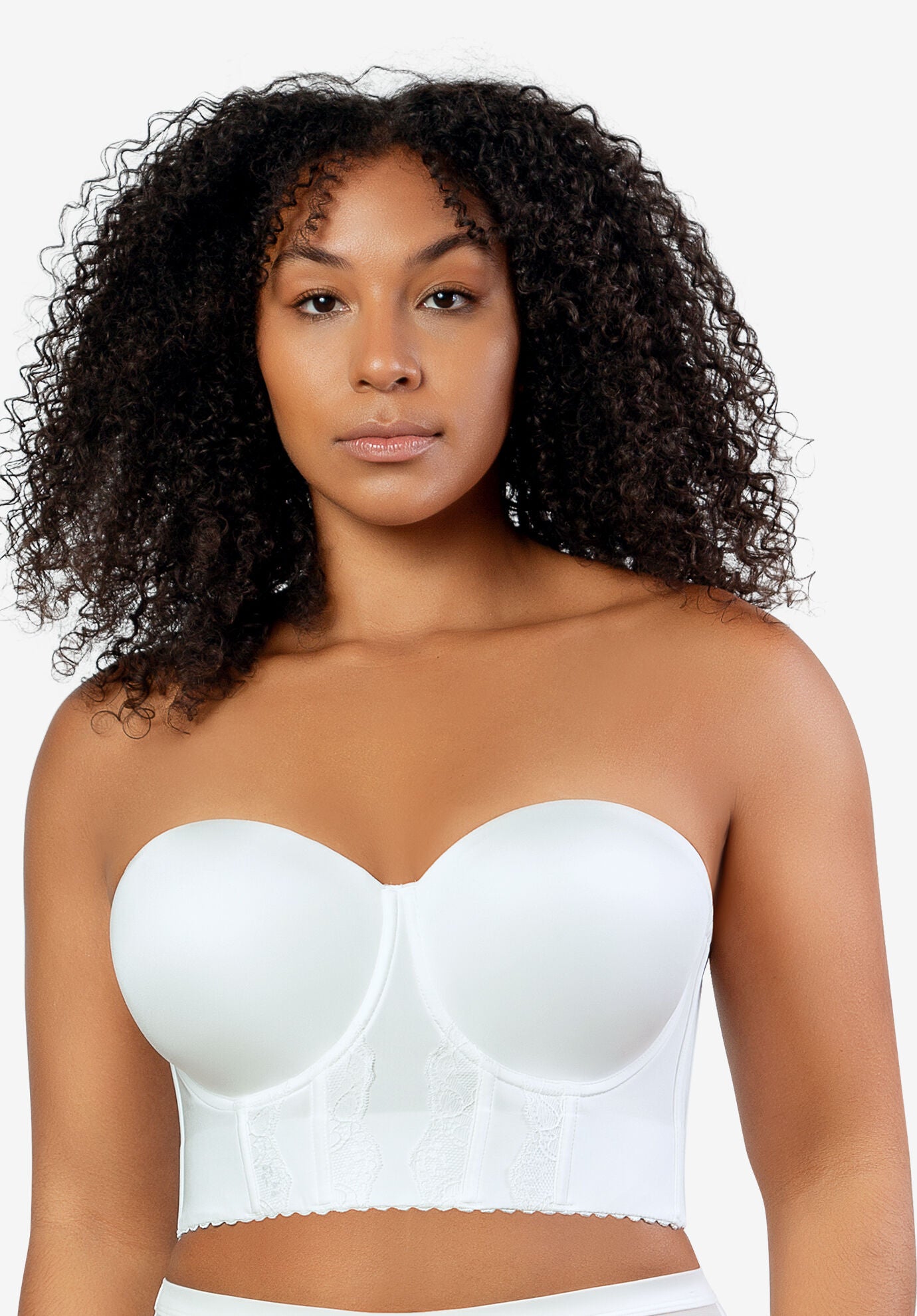 Elissa Bra Bustier, PEARL WHITE, hi-res image number 0