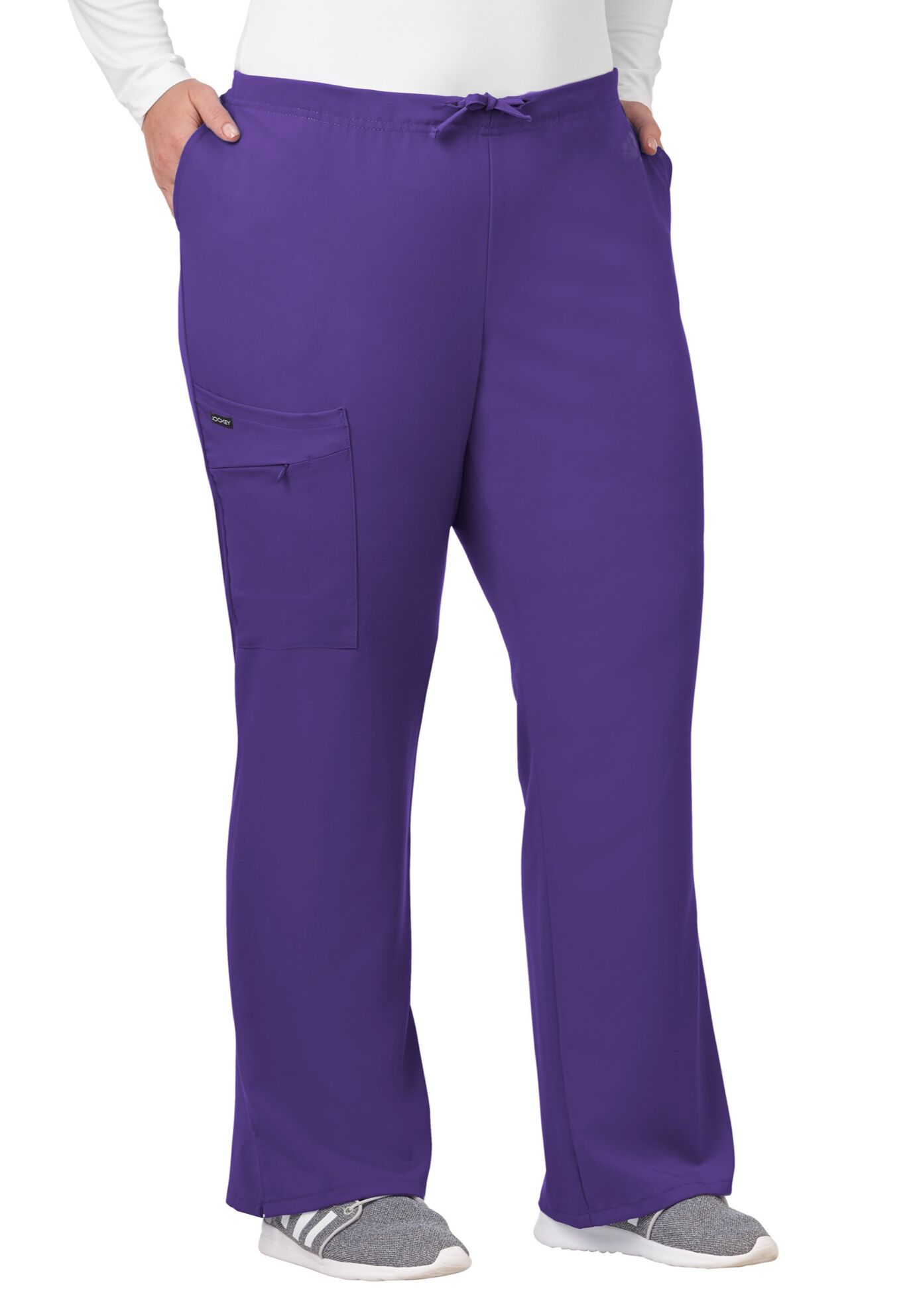 Jockey Scrubs Women's Favorite Fit Pant, PURPLE, hi-res image number 0