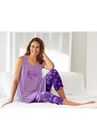Scoopneck Tank & Capri Legging PJ Set , , alternate image number null