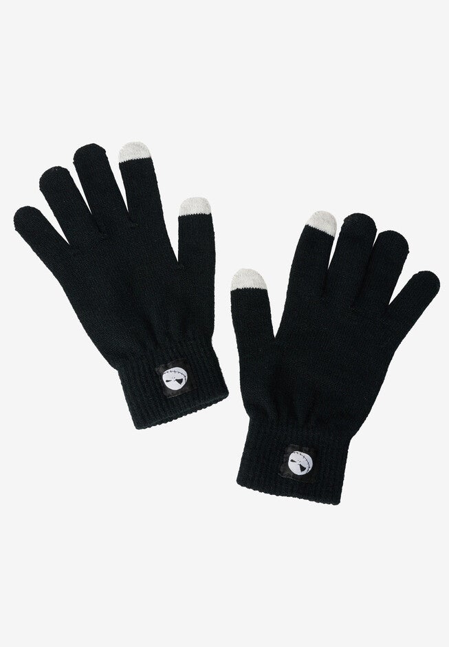 Nightmare Before Christmas Knit Beanie Hat & Touch Screen Gloves, , alternate image number 4