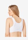 Front-Close Cotton Lace Wireless Posture Bra 5100531, , on-hover image number 1